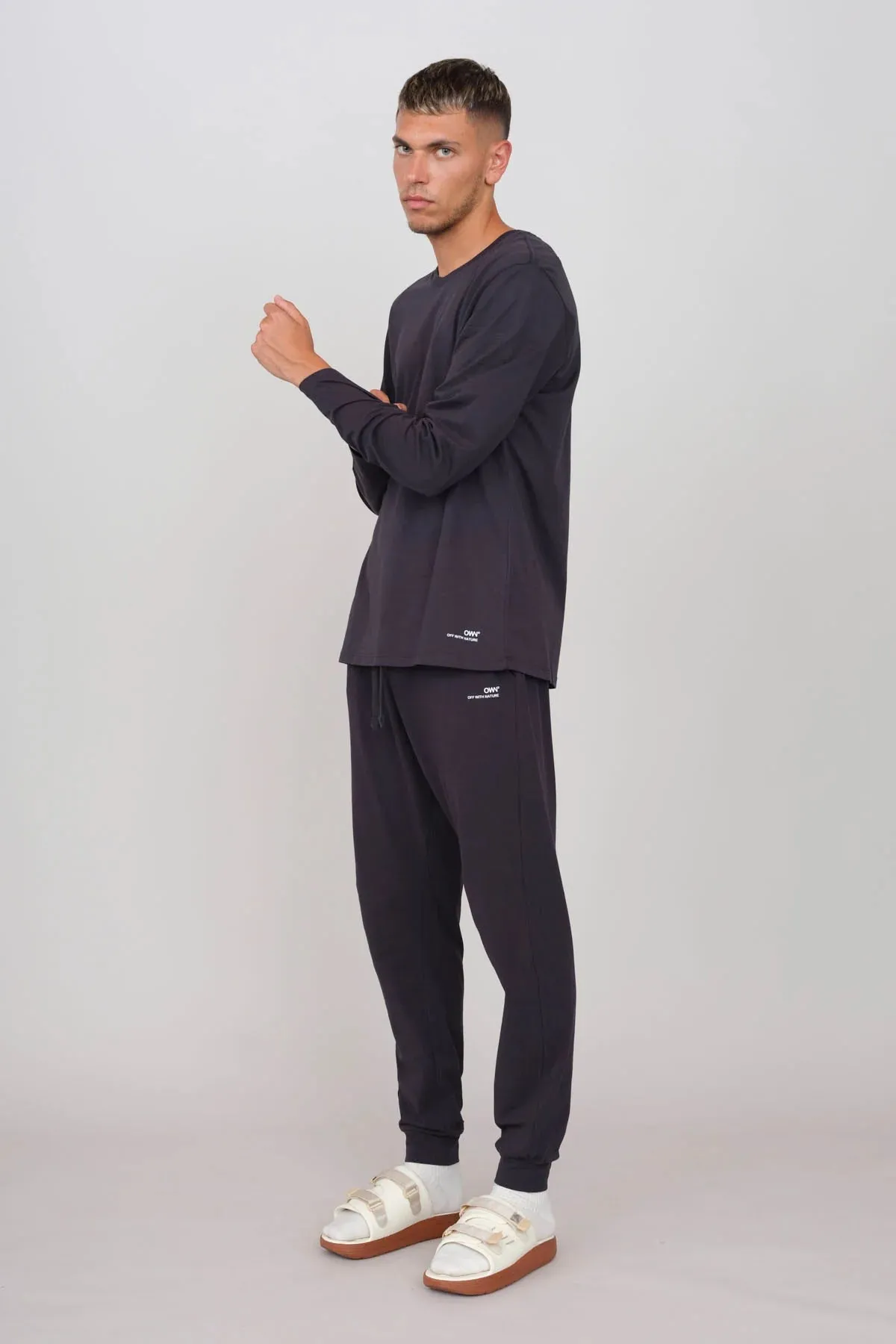 Jersey Joggers Blue sold by Ivalo.com