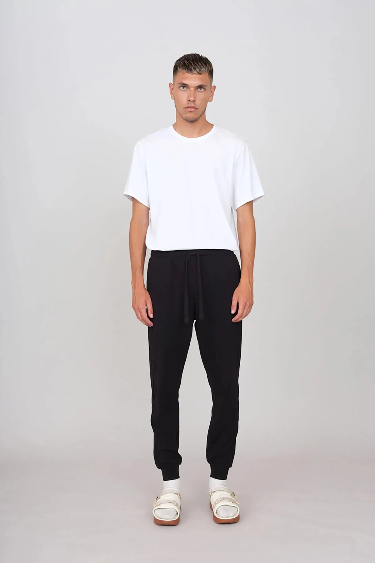 Jersey Joggers Black sold by Ivalo.com
