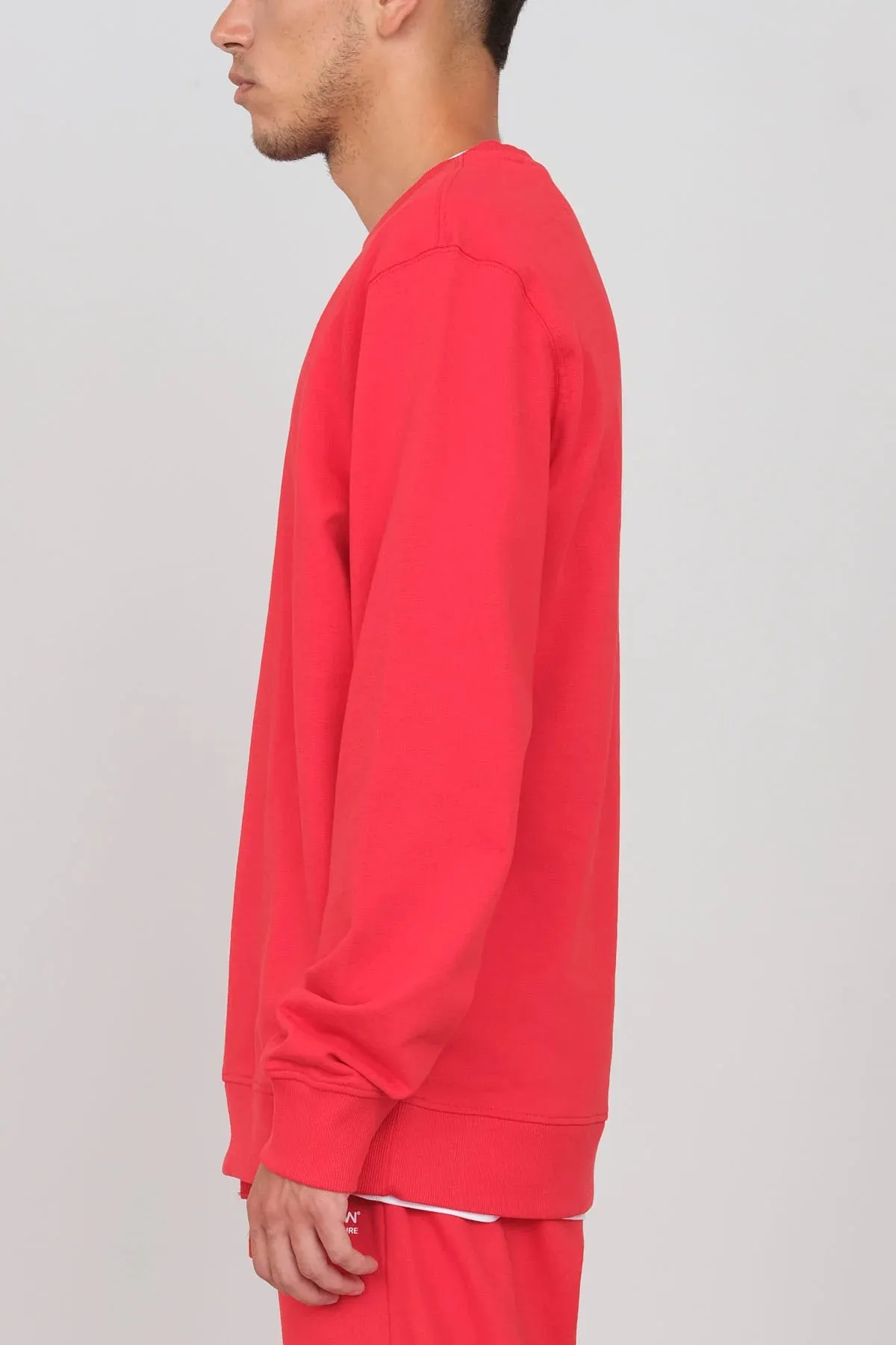 Men's Crewneck Sweatshirt Red sold by Ivalo.com product image thumbnail 3