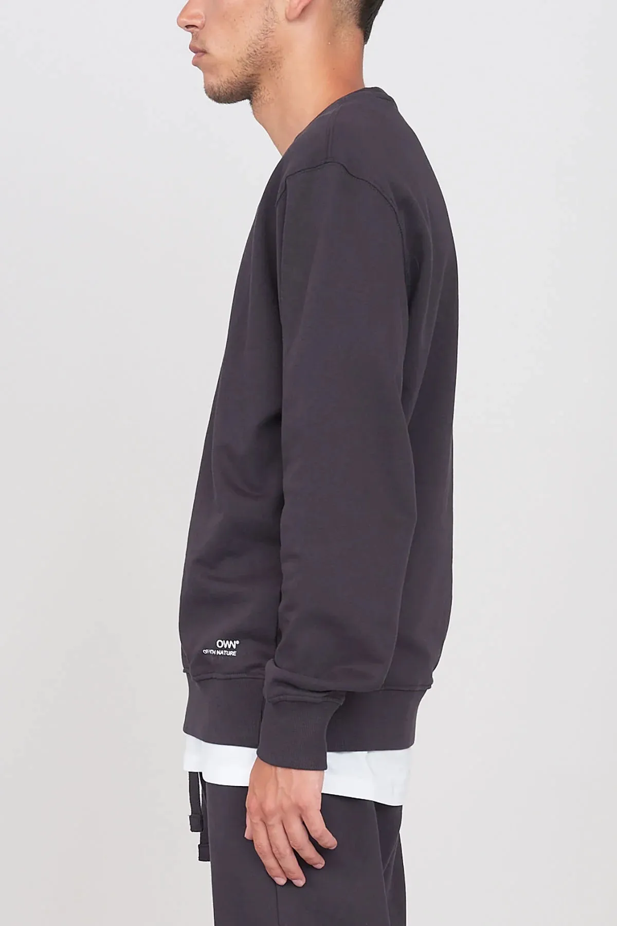 Men's Crewneck Sweatshirt Blue sold by Ivalo.com product image thumbnail 3