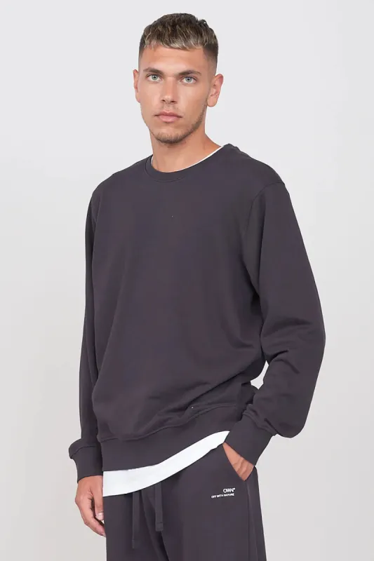 Men's Crewneck Sweatshirt Blue sold by Ivalo.com
