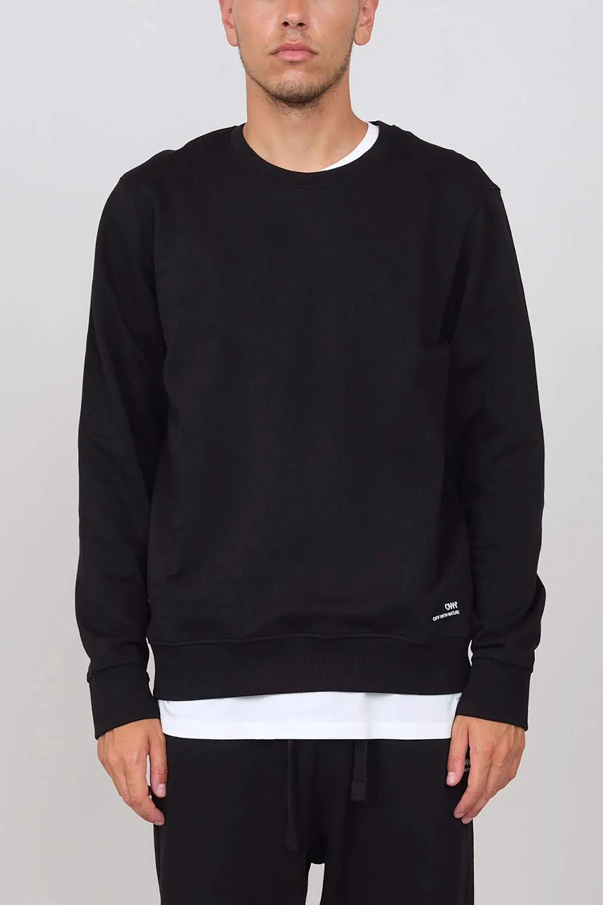 Men's Crewneck Sweatshirt Black sold by Ivalo.com product image thumbnail 2
