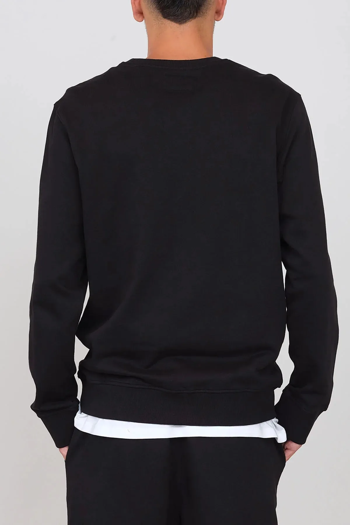 Men's Crewneck Sweatshirt Black sold by Ivalo.com product image thumbnail 4