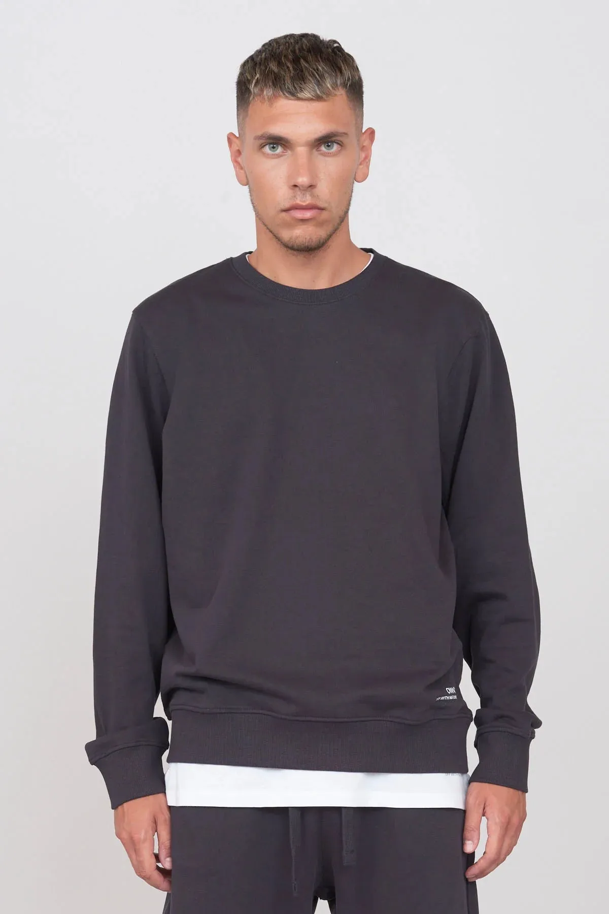 Men's Crewneck Sweatshirt Blue sold by Ivalo.com