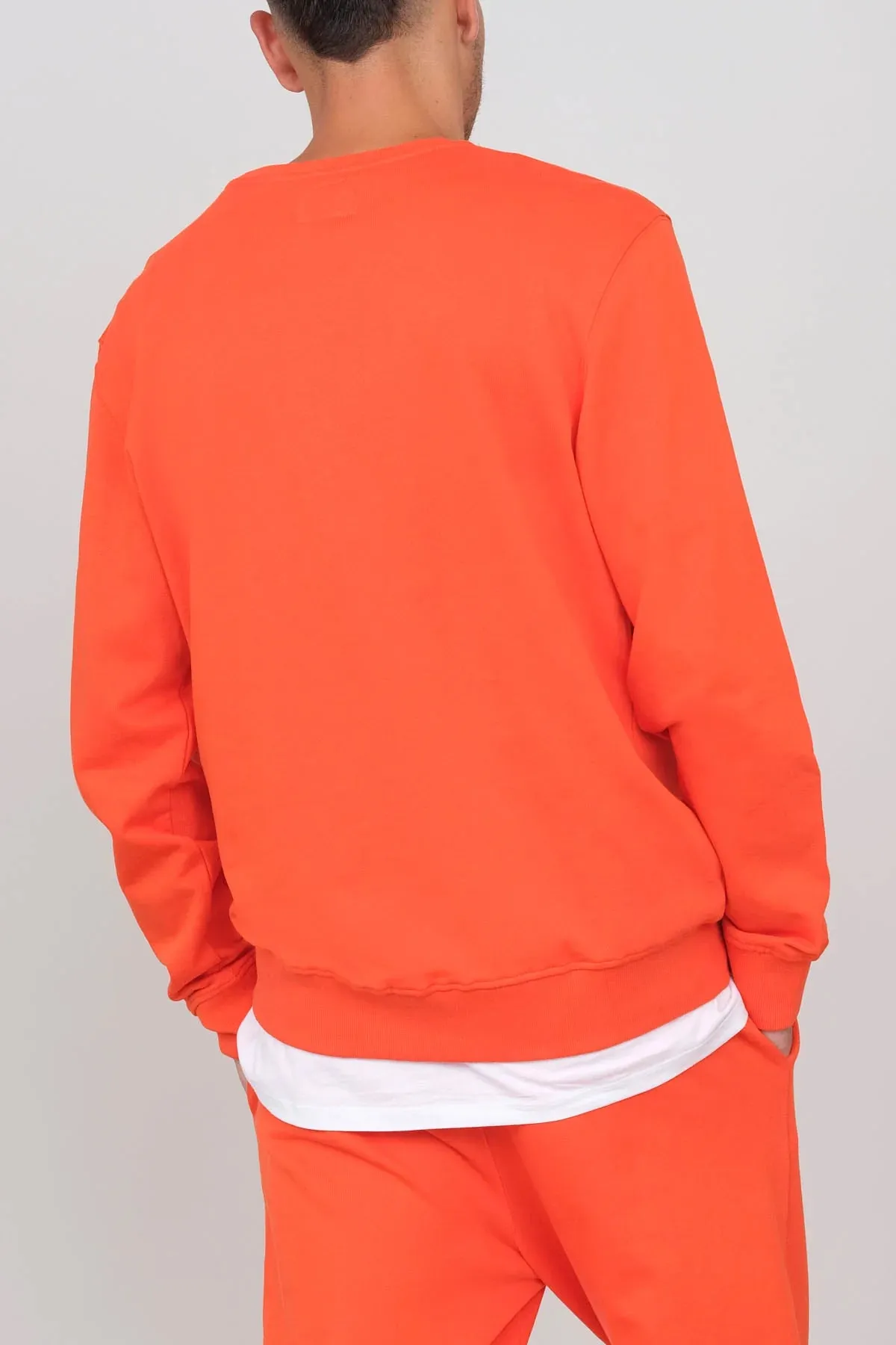 Men's Crewneck Sweatshirt Tomato sold by Ivalo.com product image thumbnail 4