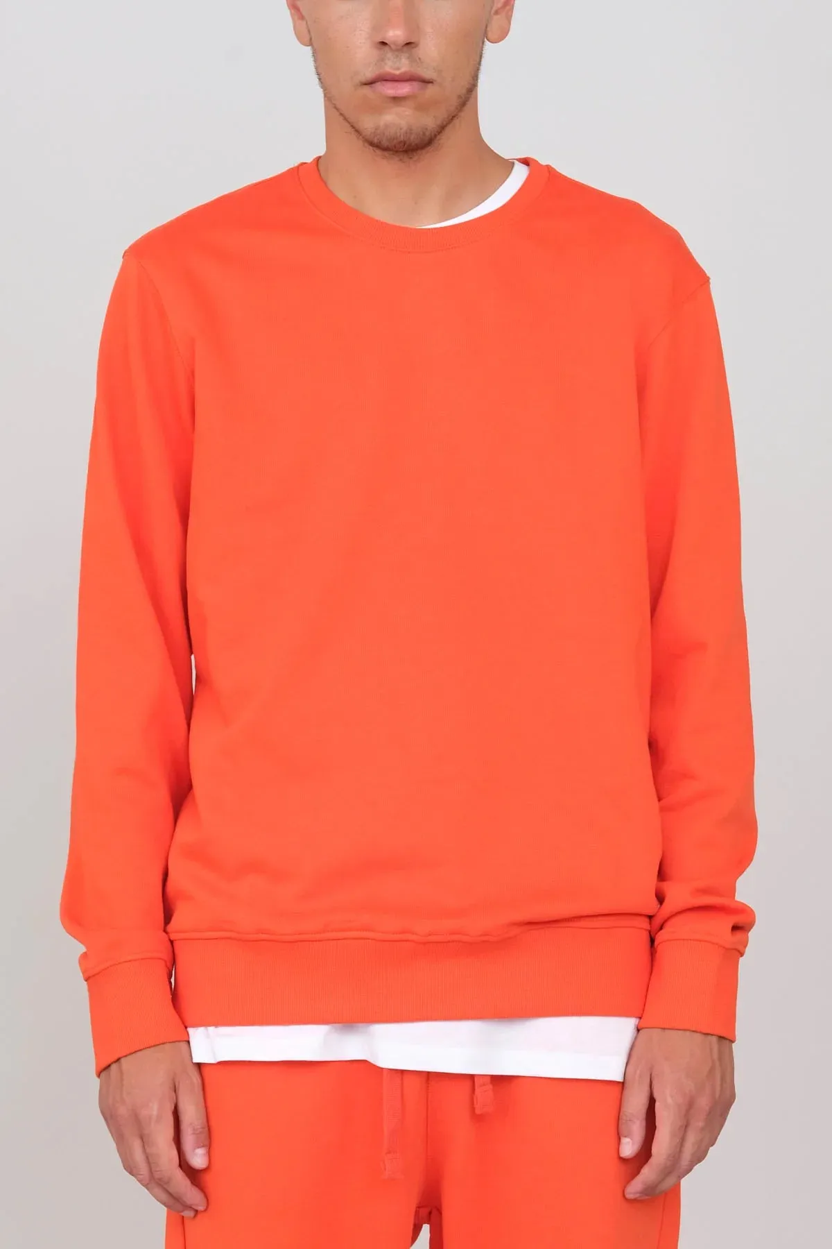 Men's Crewneck Sweatshirt Tomato sold by Ivalo.com product image thumbnail 2