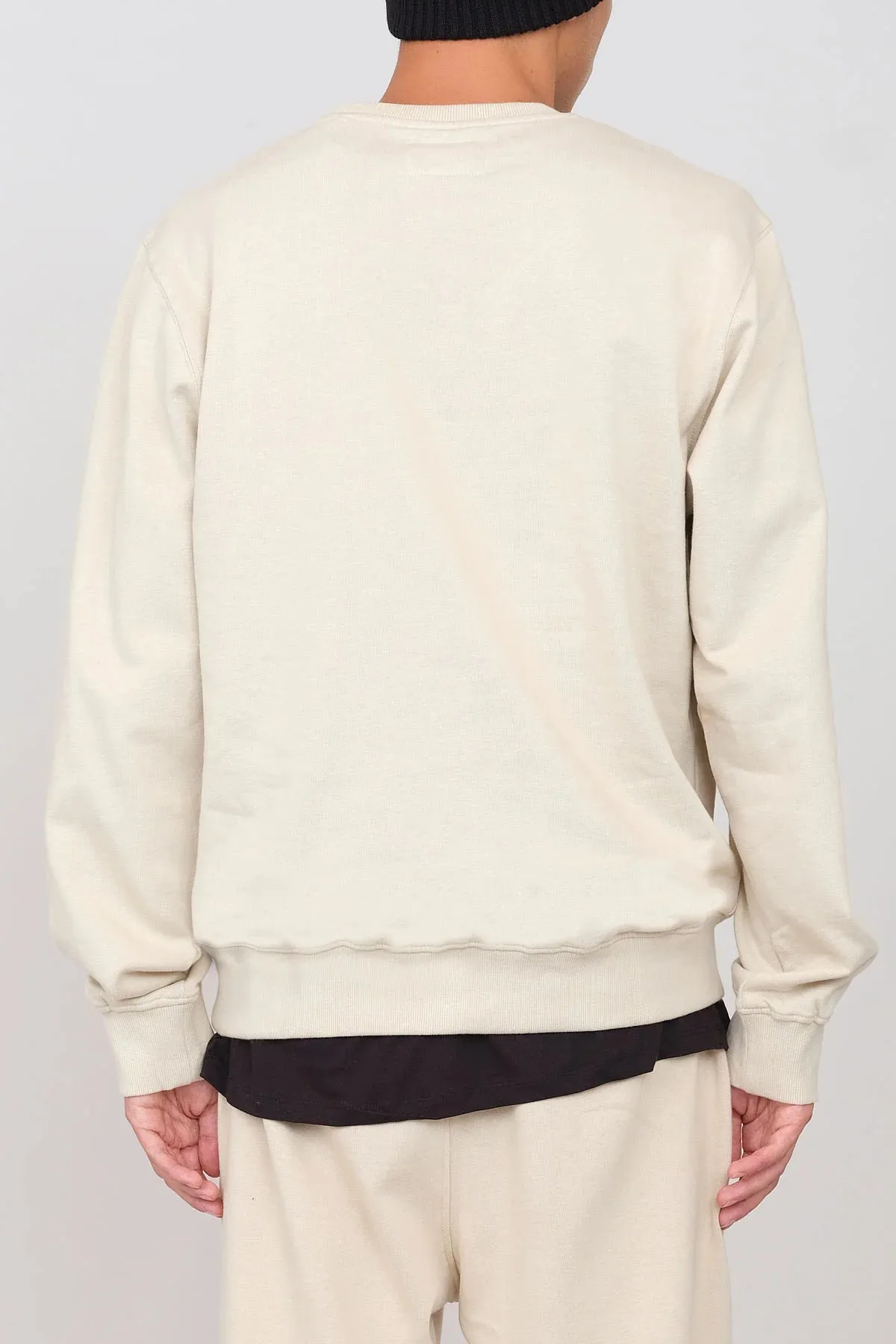 Men's Crewneck Sweatshirt Ecru sold by Ivalo.com product image thumbnail 4