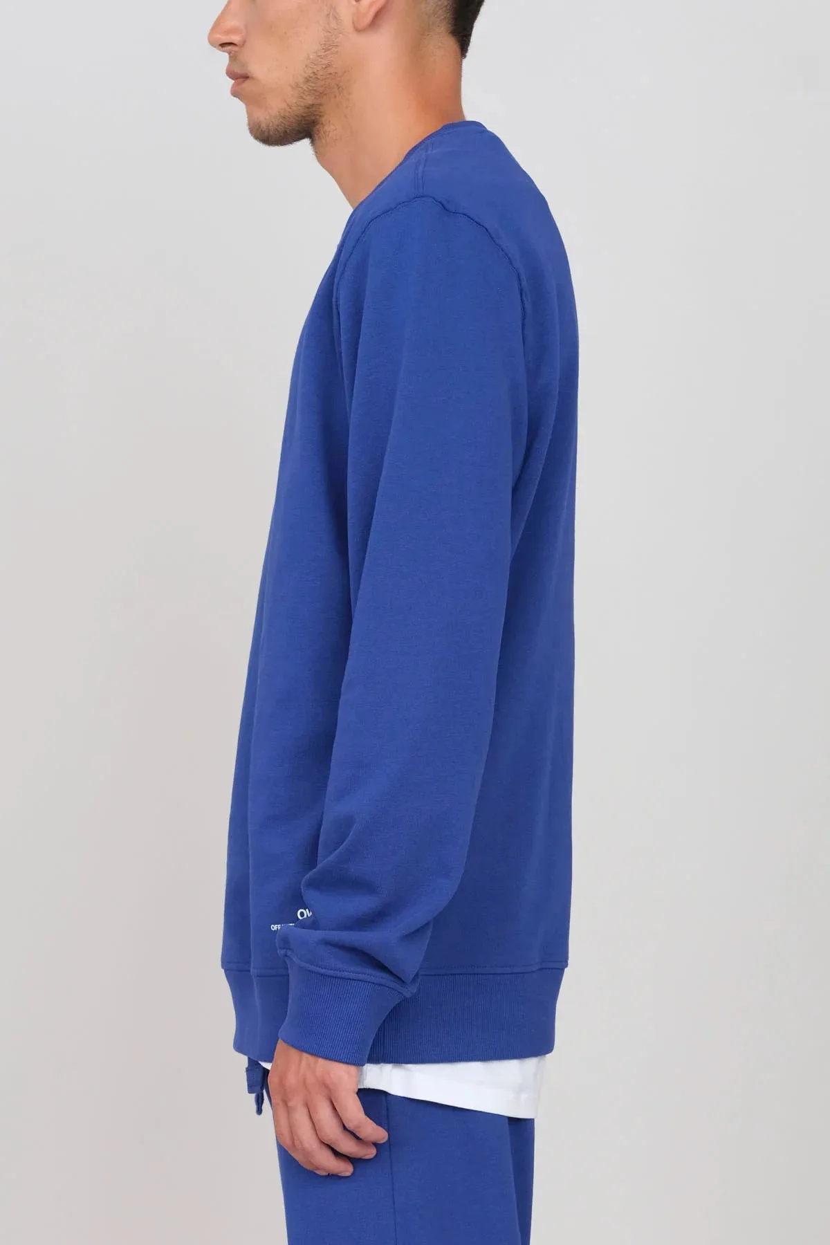 Men's Crewneck Sweatshirt Royal Blue sold by Ivalo.com product image thumbnail 2