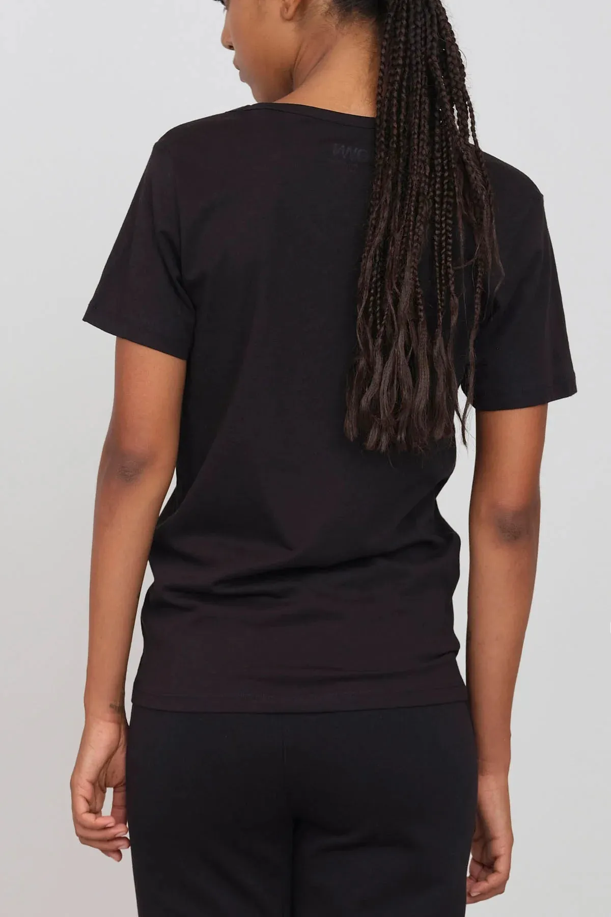 Women's Deep Neck T-Shirt sold by Ivalo.com product image thumbnail 3