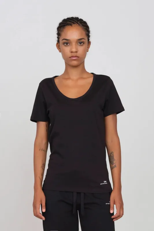 Women's Deep Neck T-Shirt sold by Ivalo.com