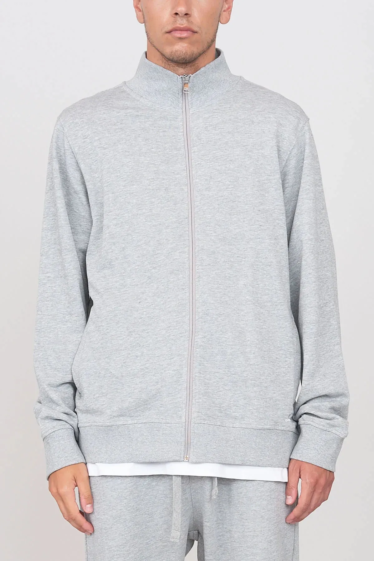 Gauze Sweatshirt With A Zipper Grey sold by Ivalo.com product image thumbnail 2