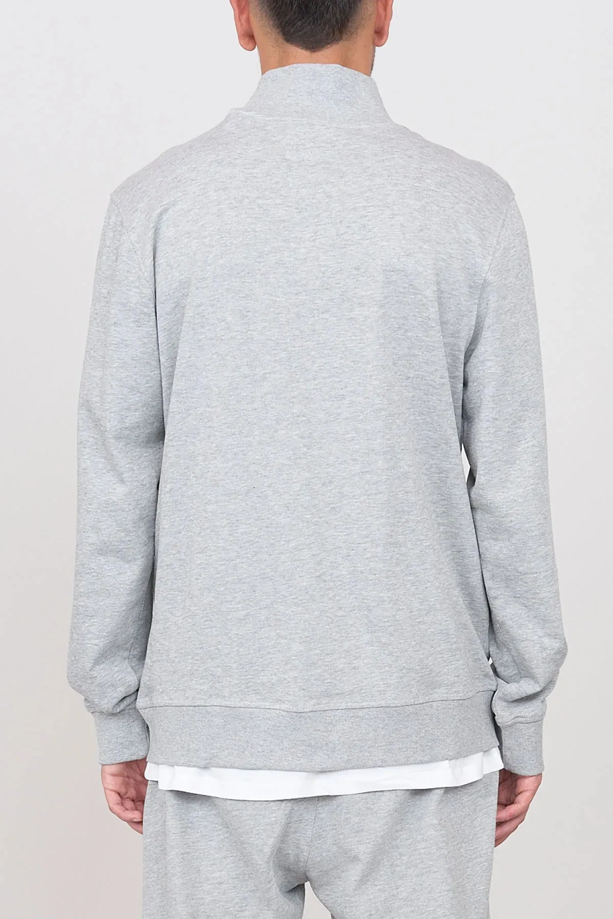 Gauze Sweatshirt With A Zipper Grey sold by Ivalo.com product image thumbnail 3
