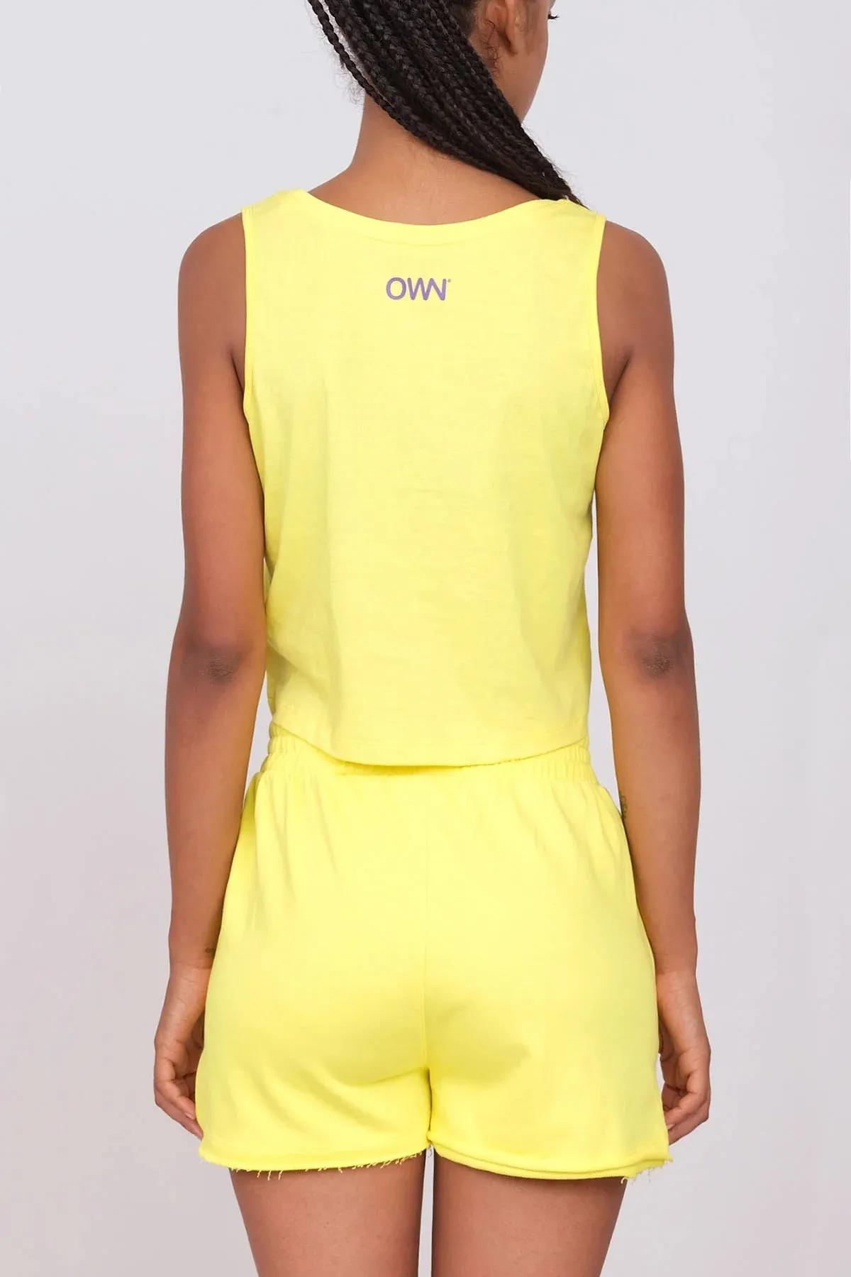 Crop Top Yellow sold by Ivalo.com product image thumbnail 3