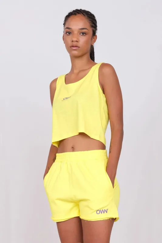 Crop Top Yellow sold by Ivalo.com