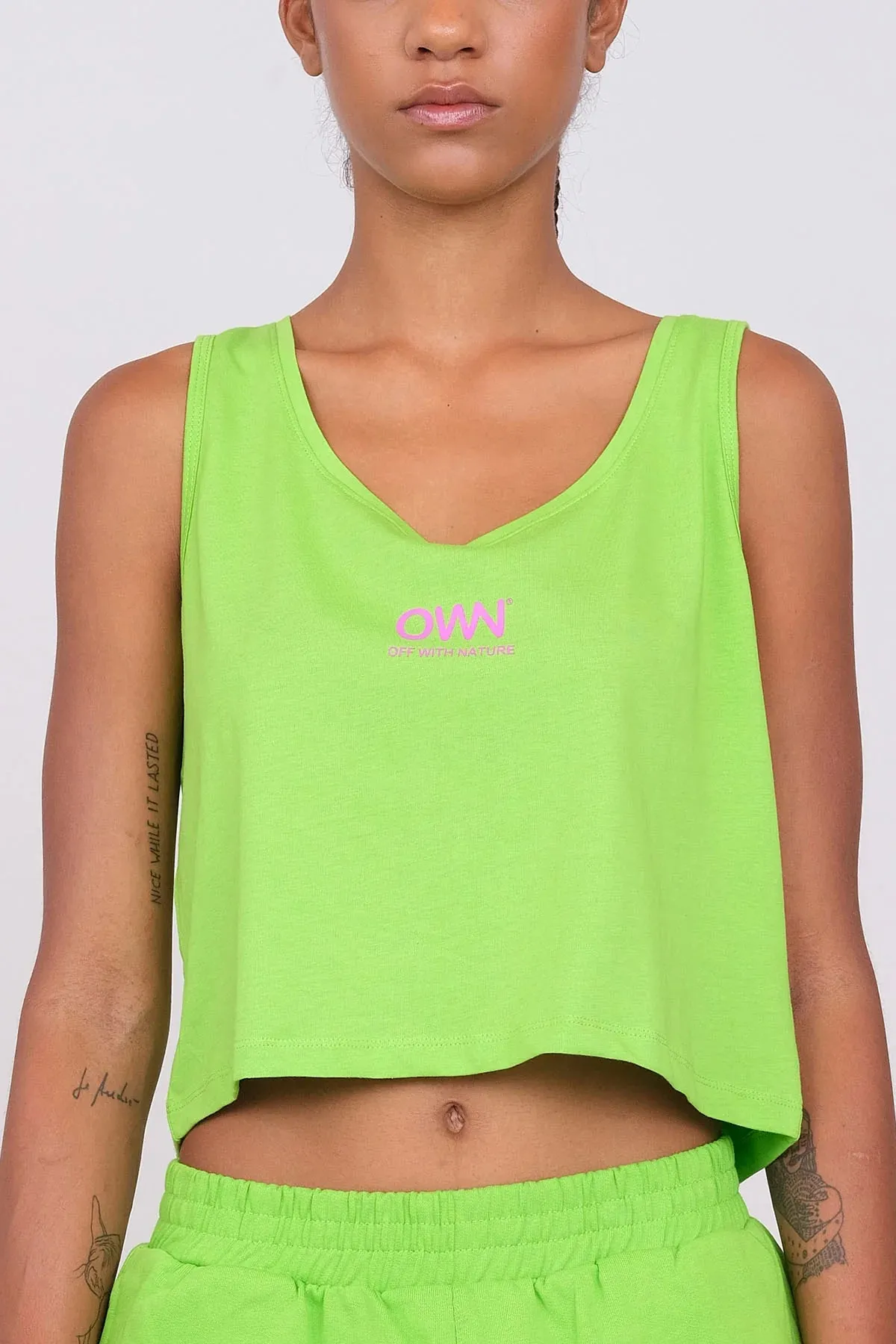 Crop Top Apple Green sold by Ivalo.com product image thumbnail 2