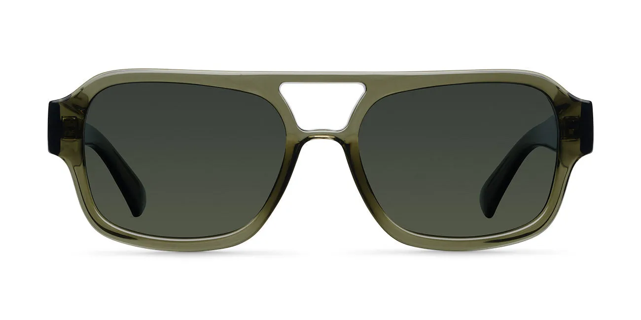 Shipo Sunglasses Stone Olive sold by Ivalo.com