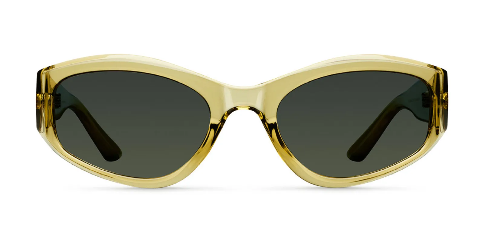 Rasul Sunglasses Dijon Olive made by Meller