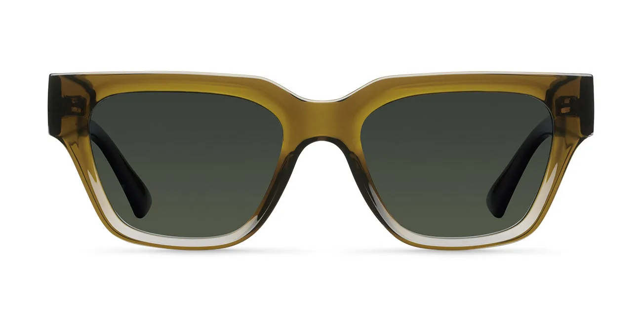 Okon Sunglasses Ochre Olive sold by Ivalo.com
