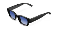 Gamal Sunglasses Black Azure sold by Ivalo.com
