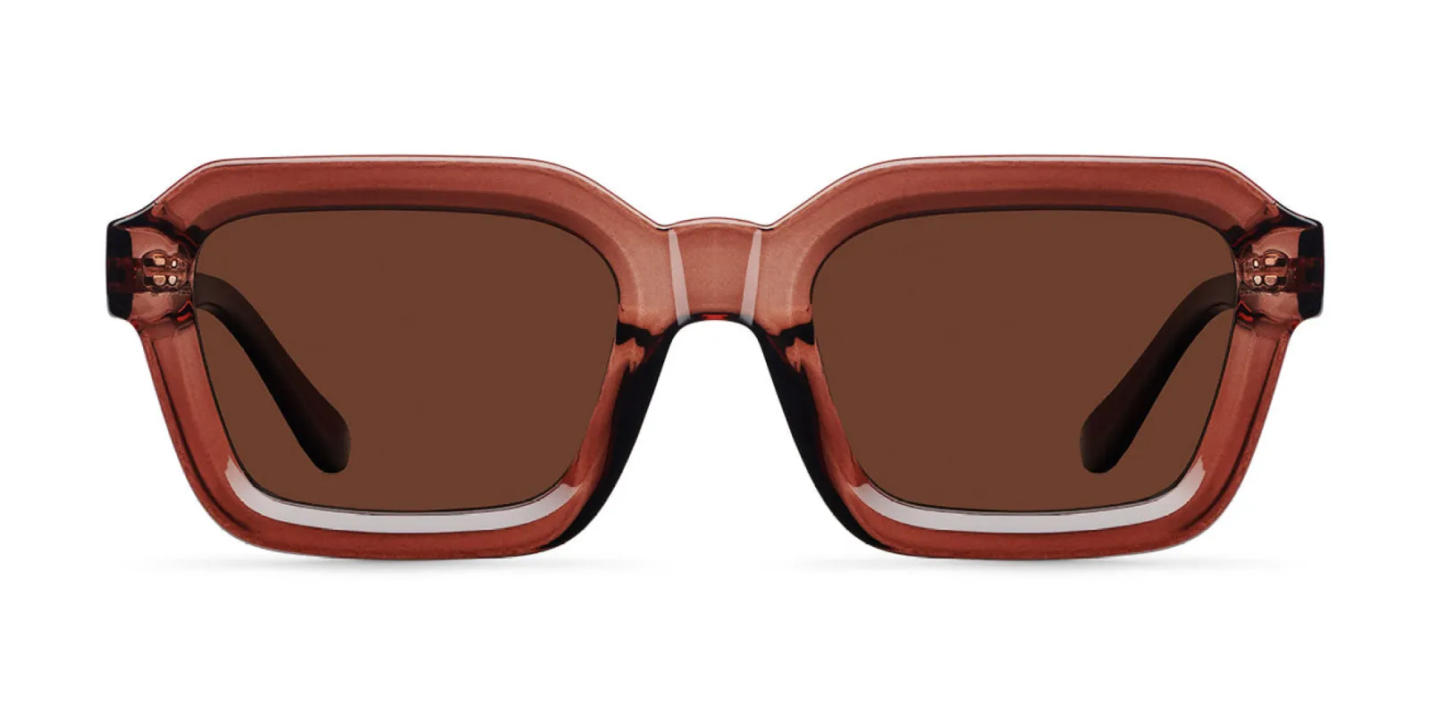 Nayah Sunglasses Red Brown Kakao sold by Ivalo.com