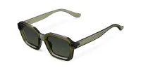 Nayah Sunglasses Stone Olive sold by Ivalo.com