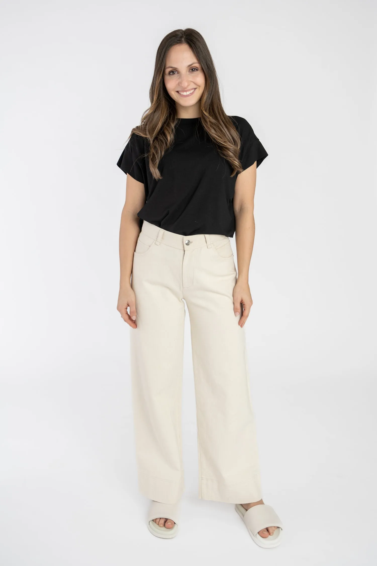 Organic Cotton Denim Culotte sold by Ivalo.com