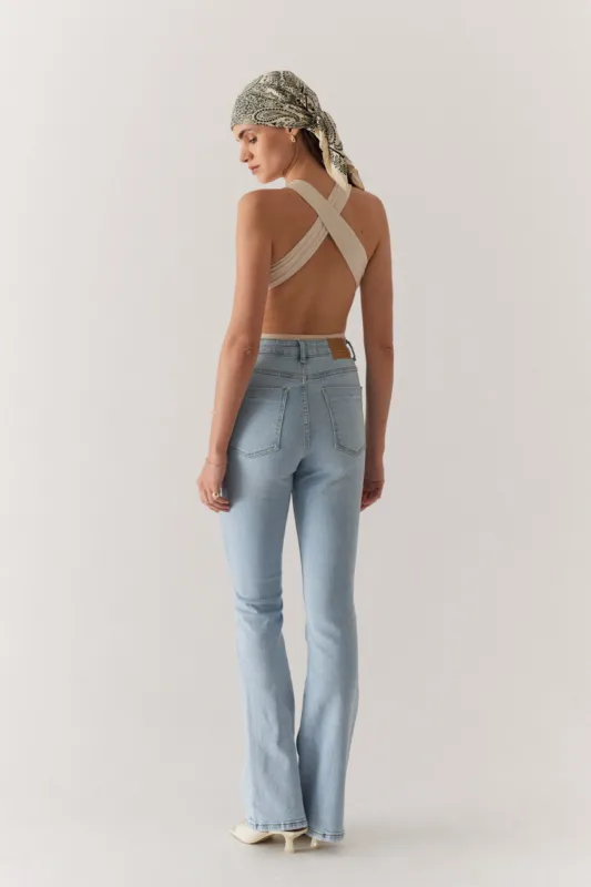 Cross Cut Body Beige sold by Ivalo.com