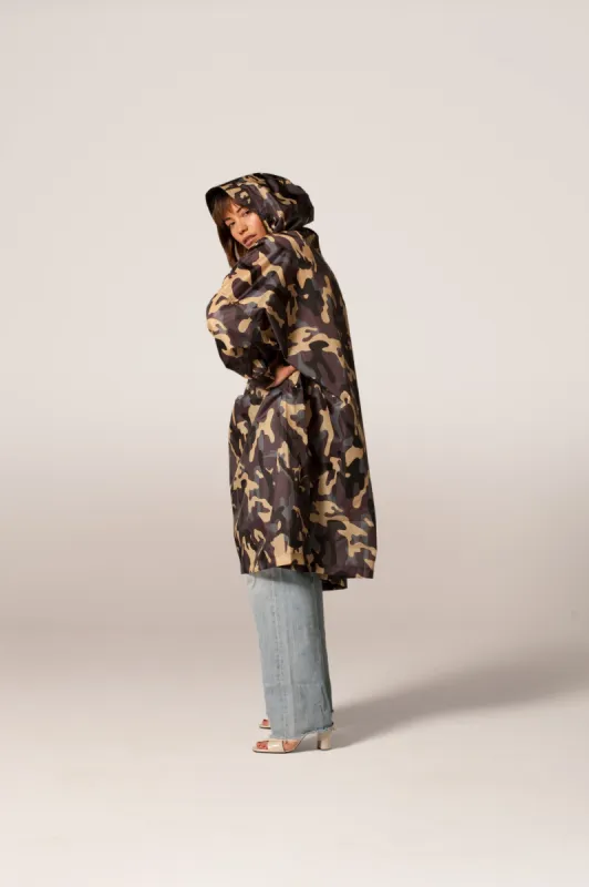 Camo Rain Poncho sold by Ivalo.com
