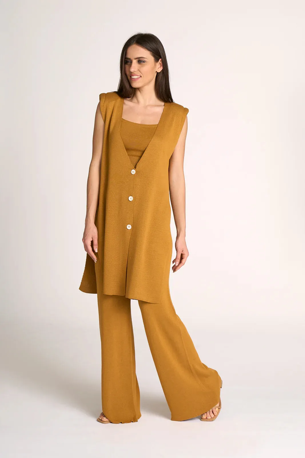 Camilla Maxi Vest Gold sold by Ivalo.com product image thumbnail 2