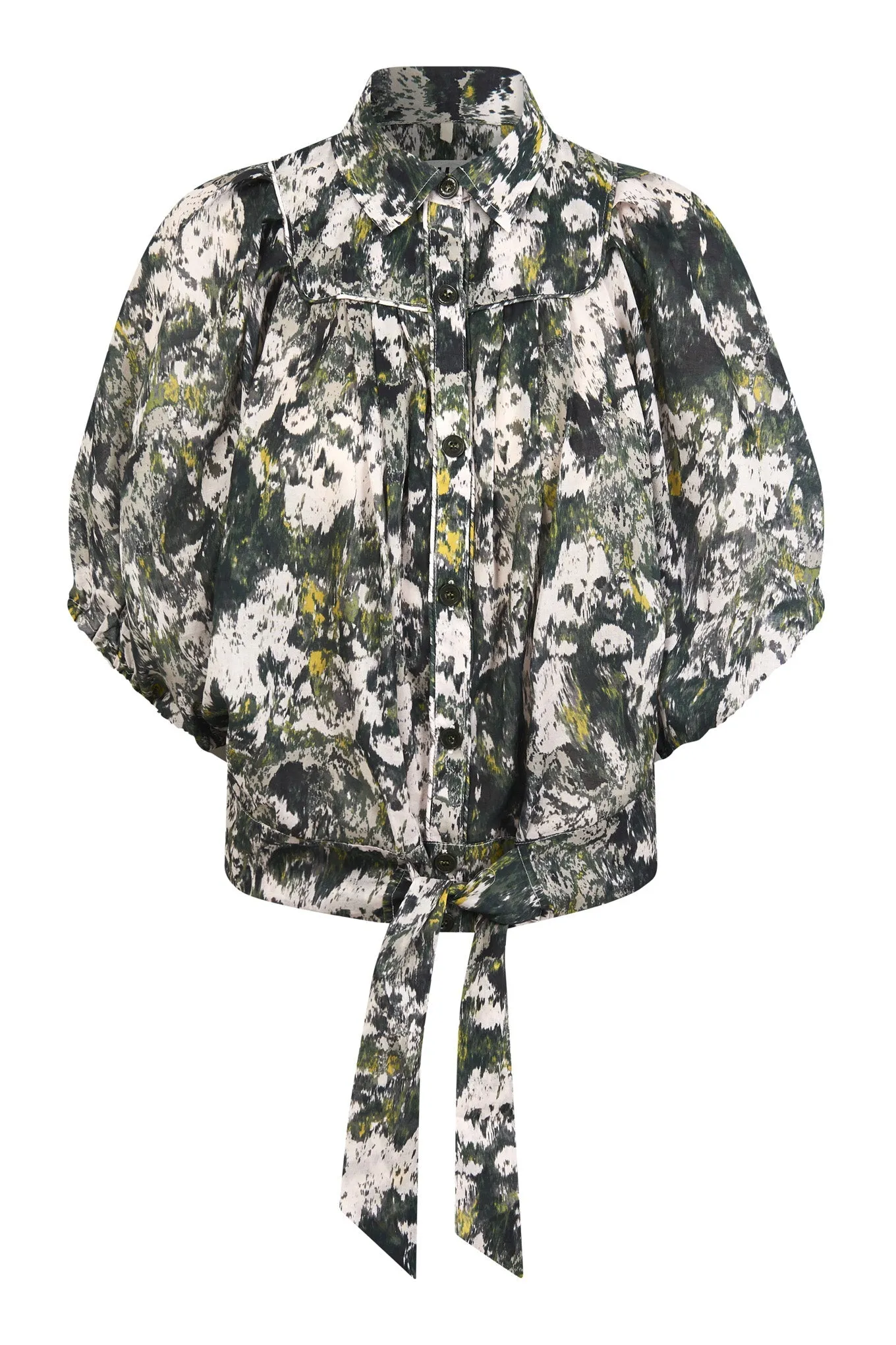 Magic Organic Cotton Blouse Teal Green sold by Ivalo.com product image thumbnail 2