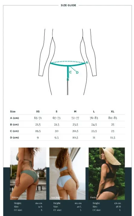 Batur Ruched Bikini Bottom Earth sold by Ivalo.com product image thumbnail 5