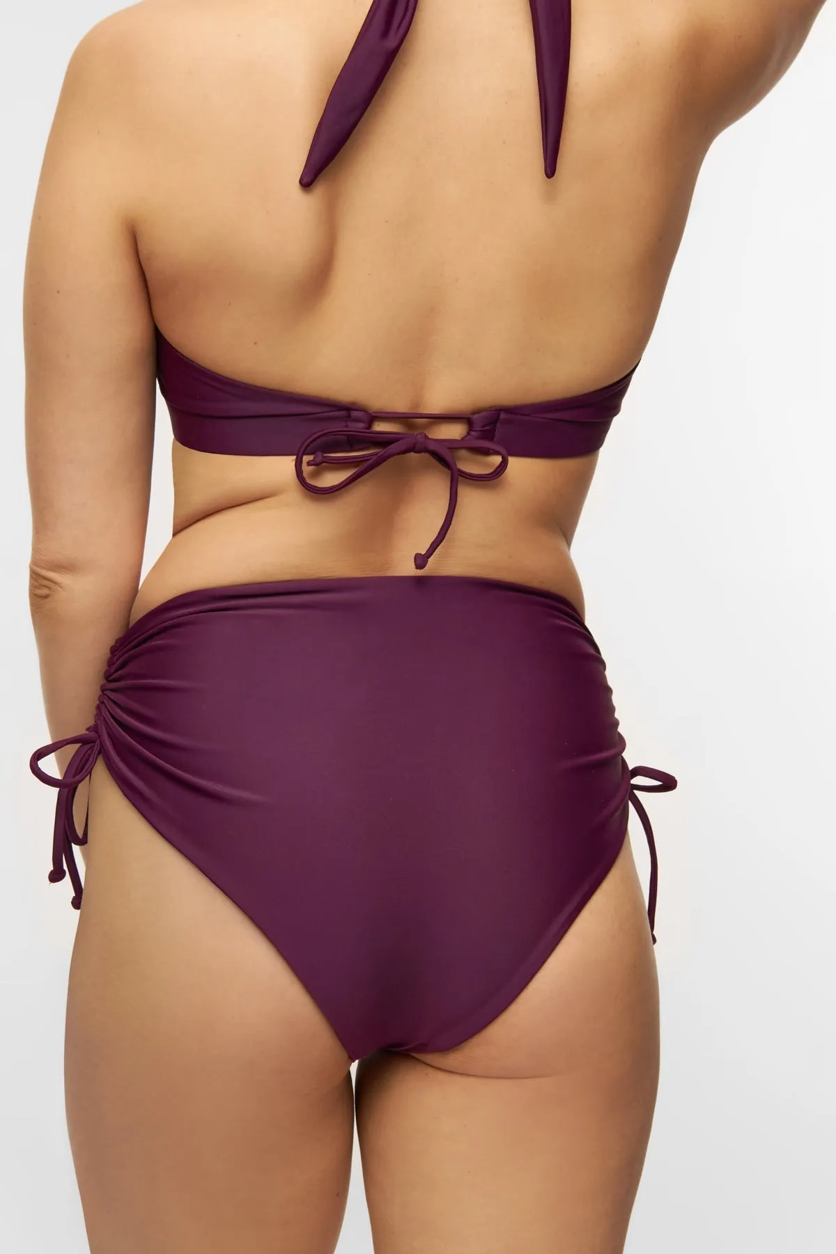 Wanita High-Waist Adjustable Bikini Bottom Deep sold by Ivalo.com