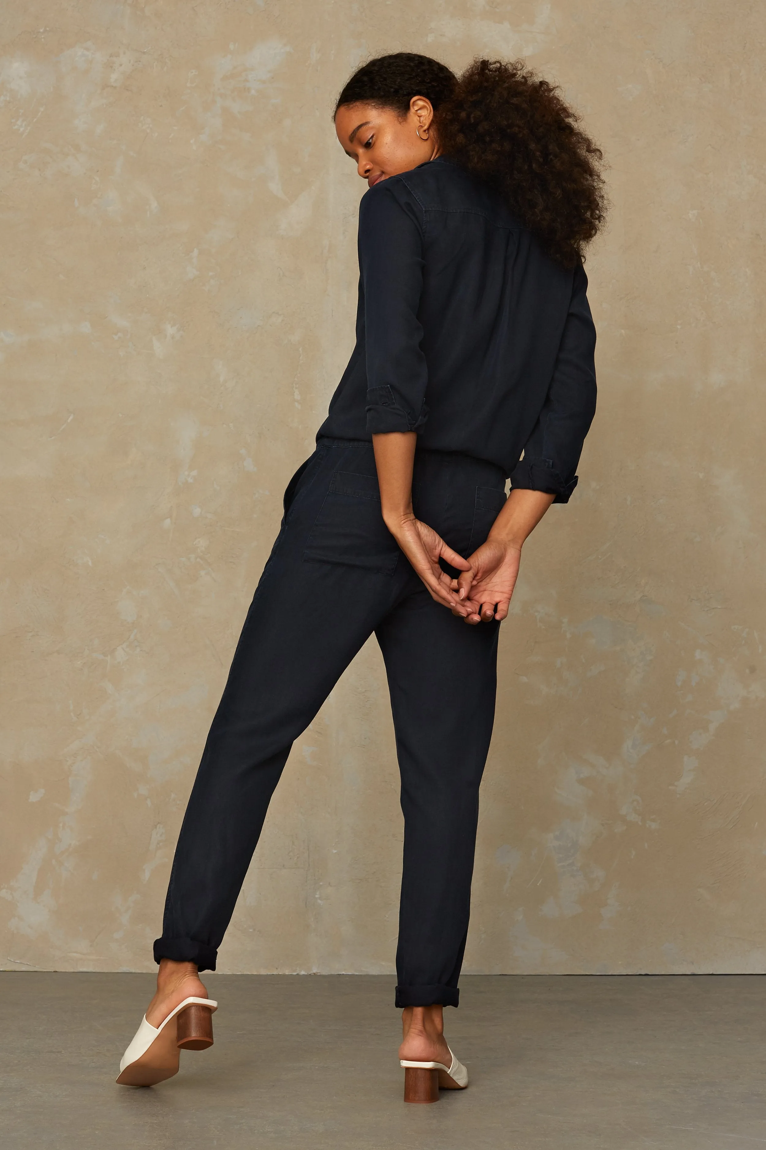 Stephanie Jumpsuit Blue Black sold by Ivalo.com product image thumbnail 2