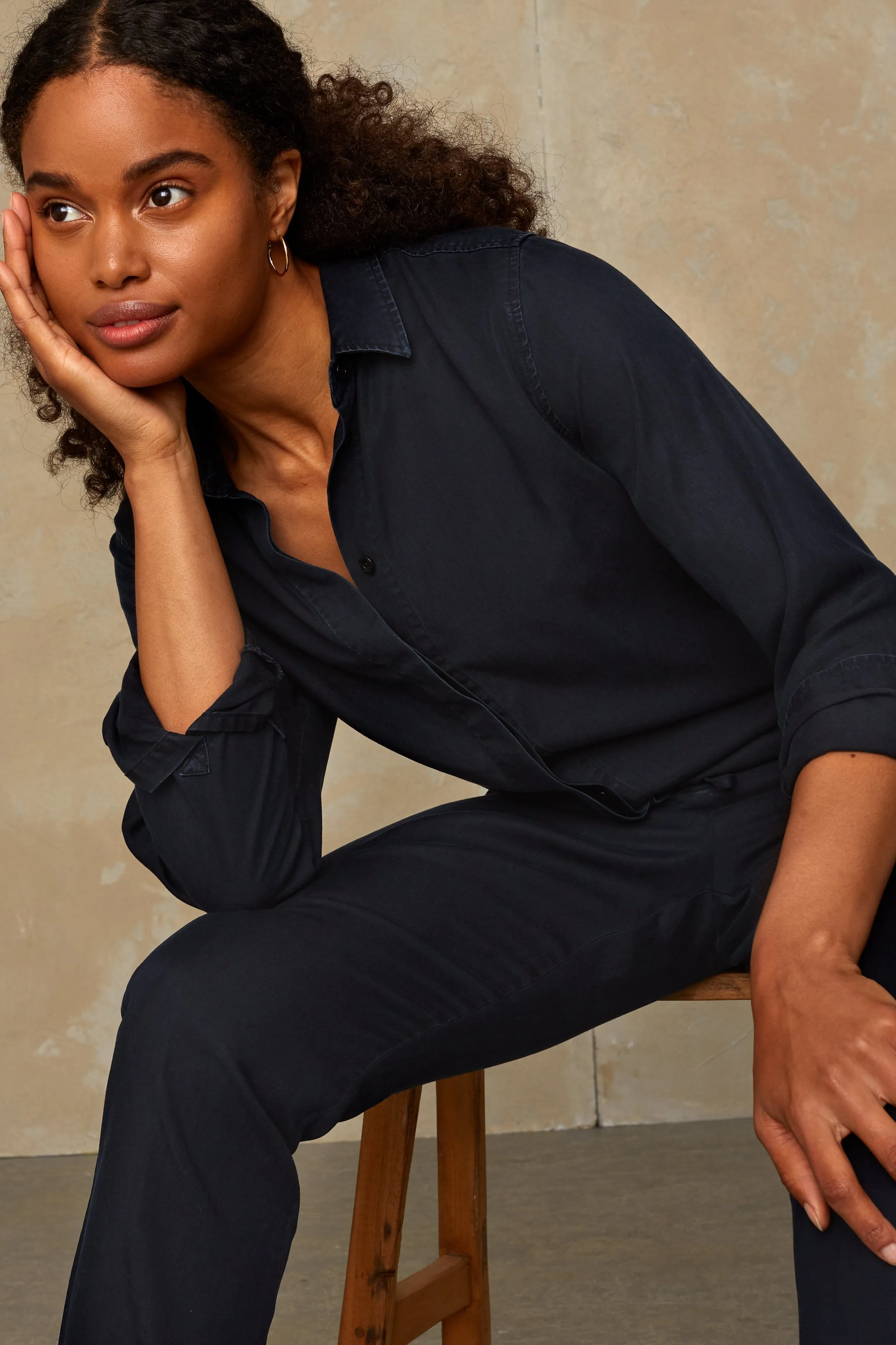 Stephanie Jumpsuit Blue Black sold by Ivalo.com product image thumbnail 3