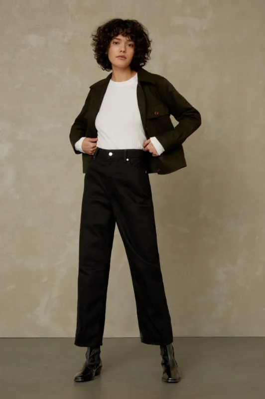 Liora Cropped Jeans Holo Recycled Stay Black sold by Ivalo.com