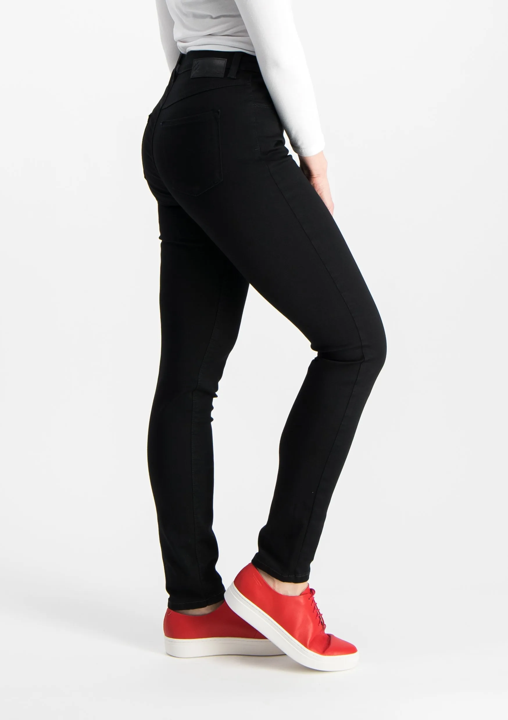Legging Super Stretch Jeans Black Satin Finish sold by Ivalo.com product image thumbnail 4