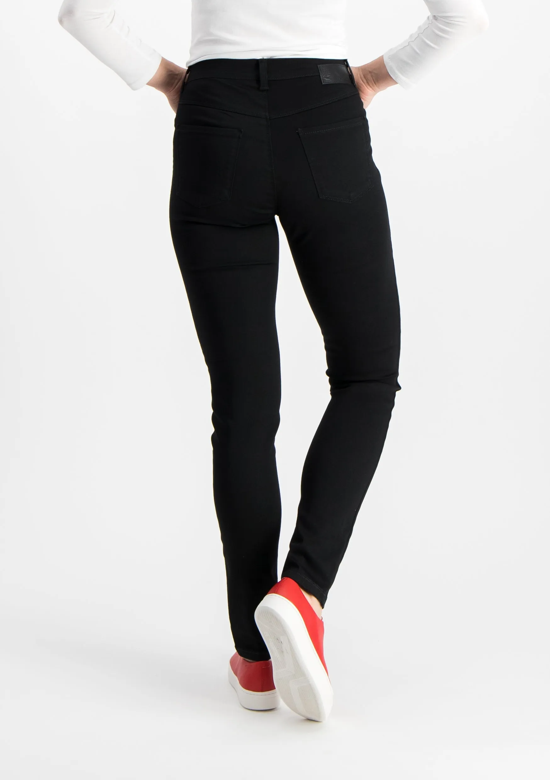 Legging Super Stretch Jeans Black Satin Finish sold by Ivalo.com product image thumbnail 2