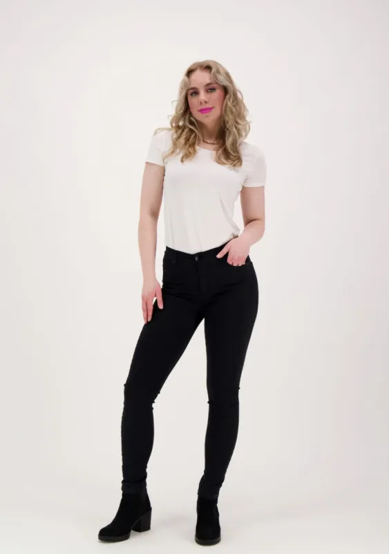 Legging Super Stretch Jeans Black sold by Ivalo.com