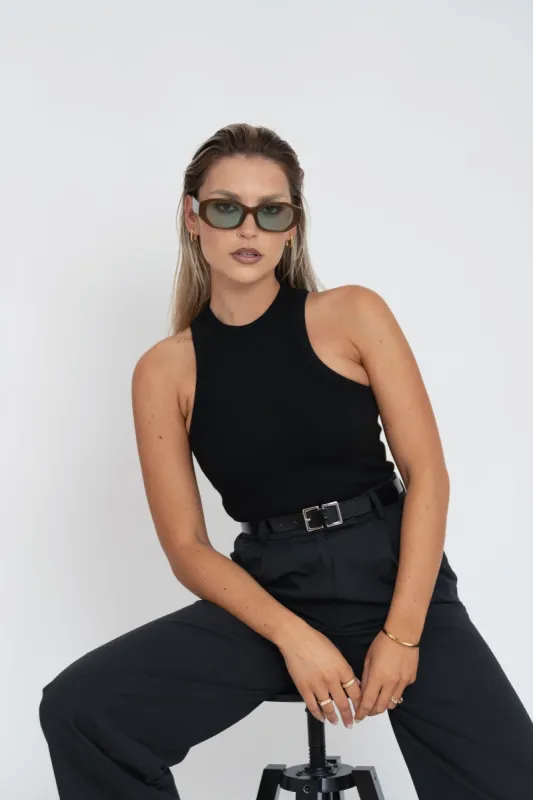 Not-So-Basic Tank Top Black sold by Ivalo.com