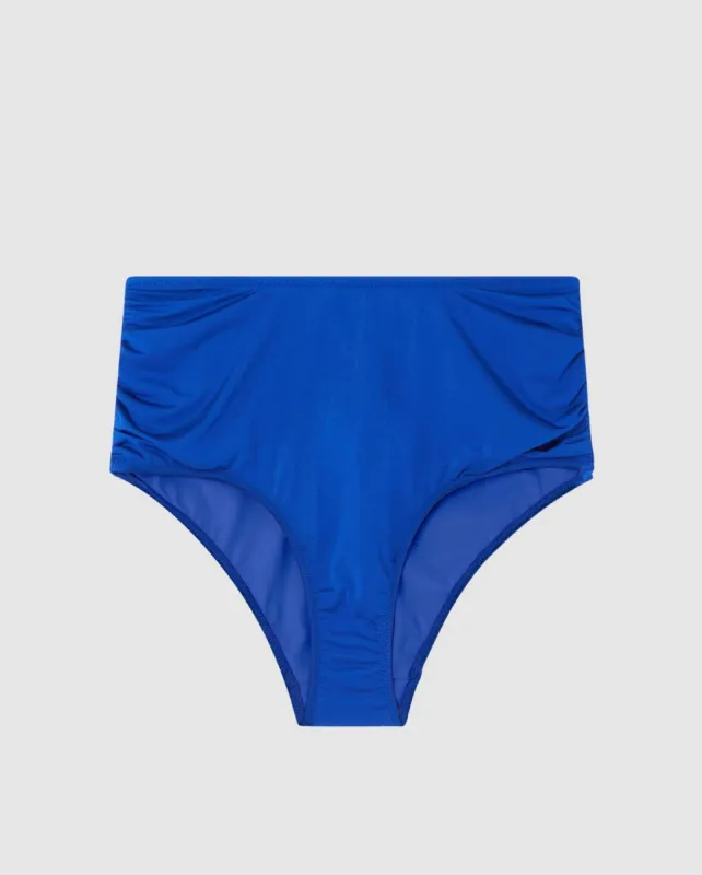 Highwaist Bikini Briefs Cobalt Blue sold by Ivalo.com