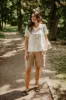 Matilda Long Linen Shorts sold by Ivalo.com