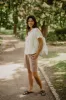 Matilda Long Linen Shorts sold by Ivalo.com