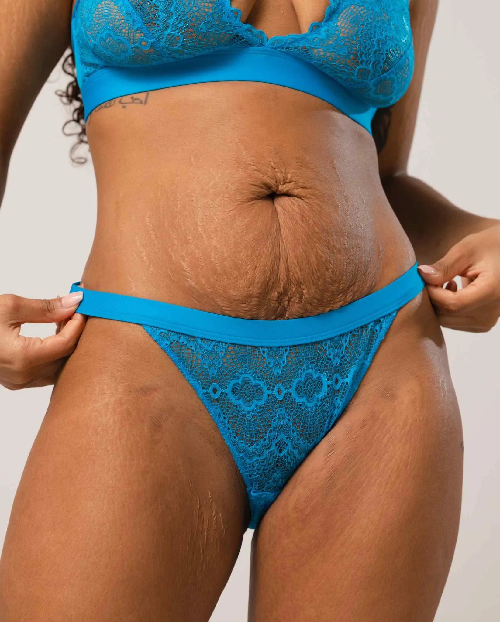 Lace Bikini Tanga Electric Blue sold by Ivalo.com product image thumbnail 5