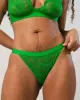 Lace Bikini Tanga Green Ivy sold by Ivalo.com