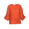 Linen Gauze Blouse With Front Pocket sold by Ivalo.com
