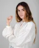 Polka Dot Boho Blouse White sold by Ivalo.com