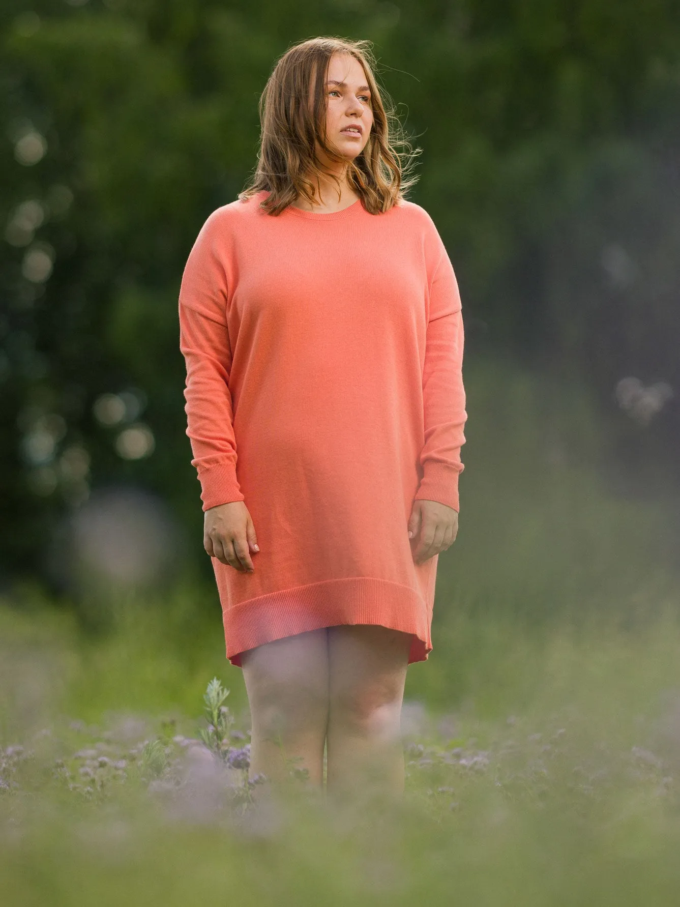 Iida Knitted Tunic Coral sold by Ivalo.com product image thumbnail 4