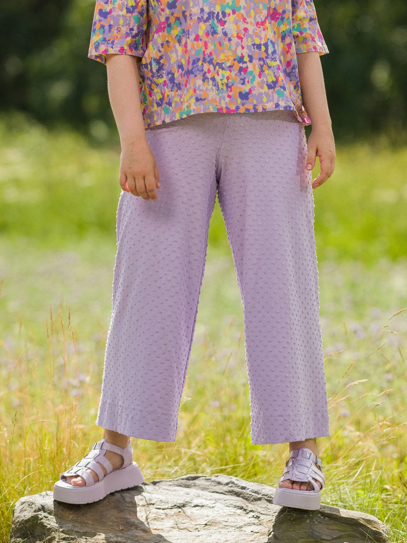 Alex Culottes Lavender Dot sold by Ivalo.com