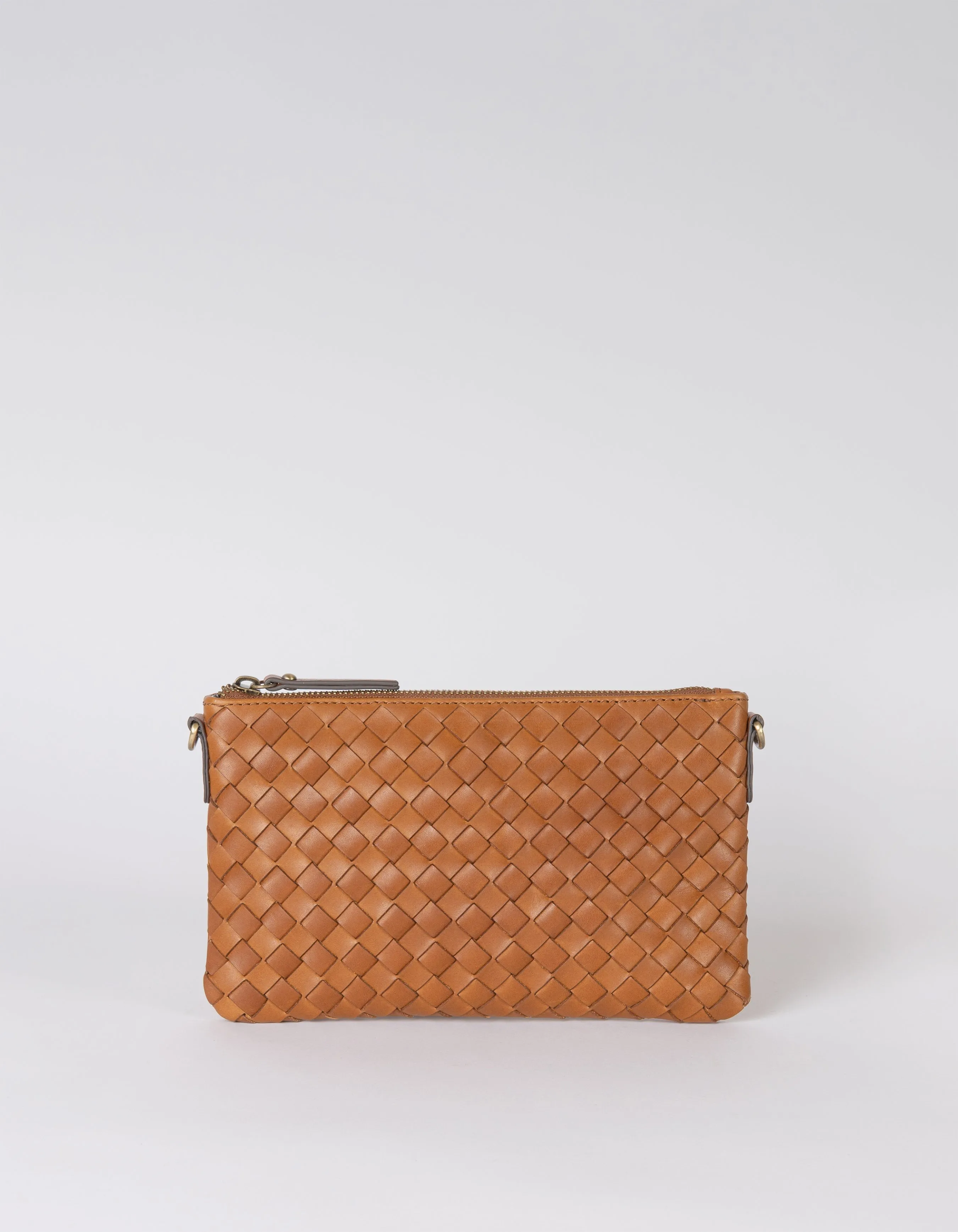 Lexi Cognac Woven Classic Leather sold by Ivalo.com product image thumbnail 2