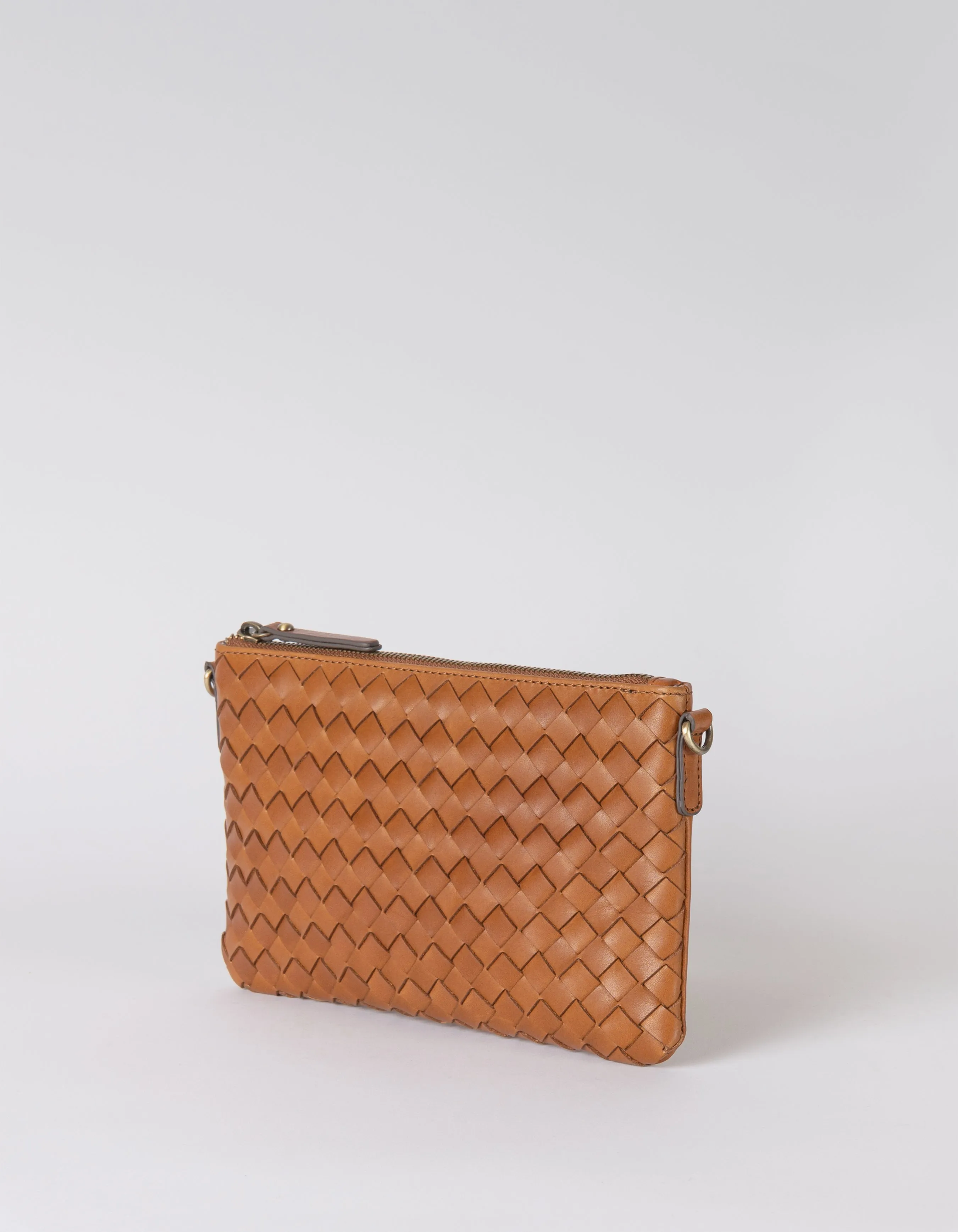 Lexi Cognac Woven Classic Leather sold by Ivalo.com product image thumbnail 3